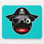Pirate Pug Mousepad