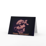 Pirate Pumpkin Card