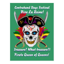 Pirate Queen Change Dates Please View Notes Postcards