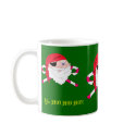 Pirate Santa Christmas Mug