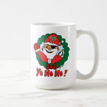Pirate Santa Coffee Mug