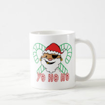 Pirate Santa Emblem Mug