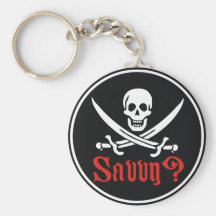 Pirate Savvy Key Chain