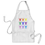Pirate shears rainbow transparent 2009 aprons