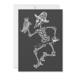 Pirate Skeleton Map Personalized Invitation