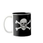 Pirate Skull and Crossbones Coffee Mugs