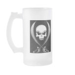 Pirate Skull beer mug