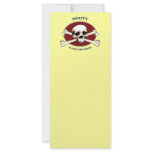 Pirate Skull Booty Skin rack cards