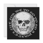 pirate skull invitations