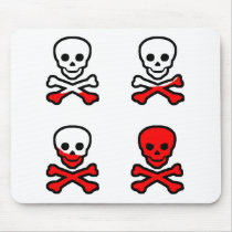 Pirate Skull Pad Mouse Mat