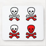 Pirate Skull Pad mousepads