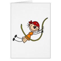 Pirate Swinging Card