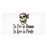 Pirate T-shirts and Gifts. photo cards