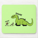 Pirate vs. Dinosaur mousepads