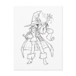 Pirate Witch postcards