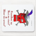 PirateBots - 3D Robot Pirate mousepad