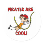 Pirates Are Cool stickers