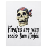 Pirates cooler than Ninjas flyers