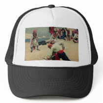 Pirates Fight Over Treasure Trucker Hats