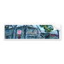pirates house savannah georgia watercolor painting bumper stickers