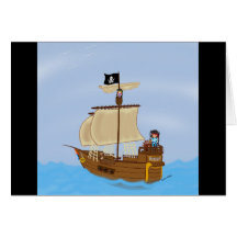 Pirates of the Hinterland Greeting Card