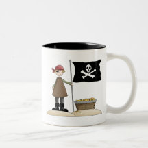 Pirates · Pirate, Flag & Treasure Coffee Mugs