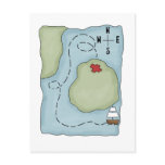Pirates · Pirate Map postcards