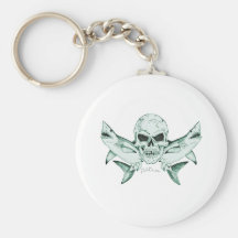Pirates/Skulls Collection by FishTs.com Keychain
