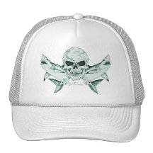 Pirates/Skulls Collection by FishTs.com Mesh Hats