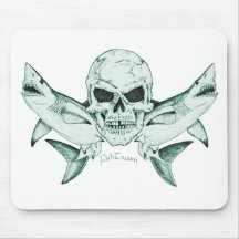 Pirates/Skulls Collection by FishTs.com Mouse Pads