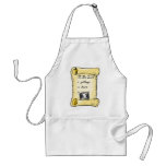 Pirate's To Do List aprons