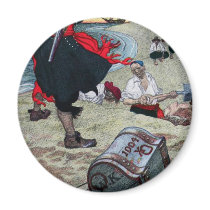 Pirate's Treasure Fridge Magnets