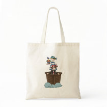 Pirates · Two Pirates in a Boat Tote Bags