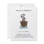 Pirates · Two Pirates in a Boat invitations