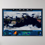 Pirawk Planet Atlas posters