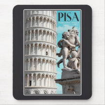 Pisa - The Leaning Tower Mouse Pads