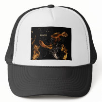 Pisces astrological sign trucker hat