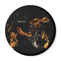 Pisces astrological sign magnets