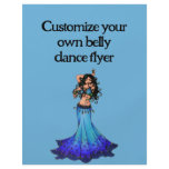 Pisces Belly Dancer Flyer Design