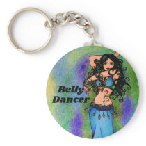 Pisces Belly Dancer Key Chain