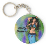 Pisces Belly Dancer Key Chain keychains