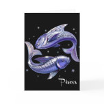 Pisces Birthday Card