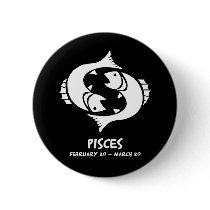 Pisces Pinback Button