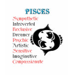 Pisces Horoscope Zodiac Sign t-shirts