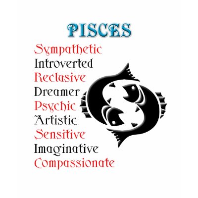Pisces Horoscope Zodiac Sign T Shirt by all_items