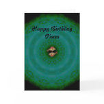 Pisces Mandala, Happy Birthday Pisces Card