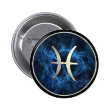 Pisces Pinback Button