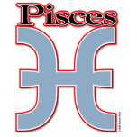 Pisces simple S shirt F/B