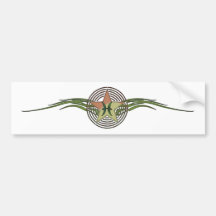 Pisces Star Bumper Sticker