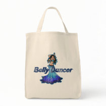 Pisces Vintage Belly Dancer Canvas Bag